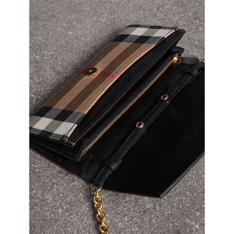 burberry house check tasche|Burberry house check wallet.